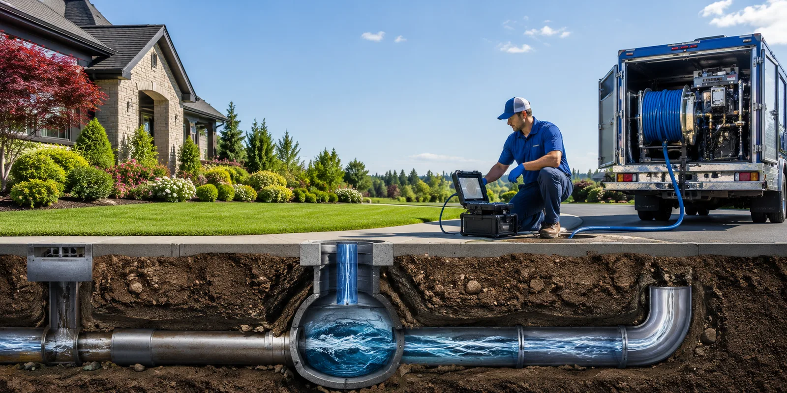 Drainage restoration information for South Park, PA